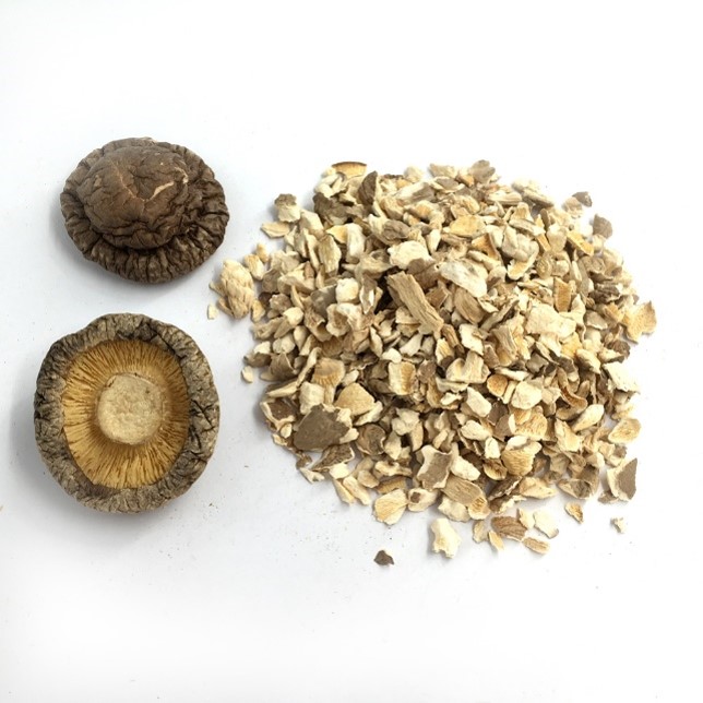 Dried shiitake mushroom granules.jpg